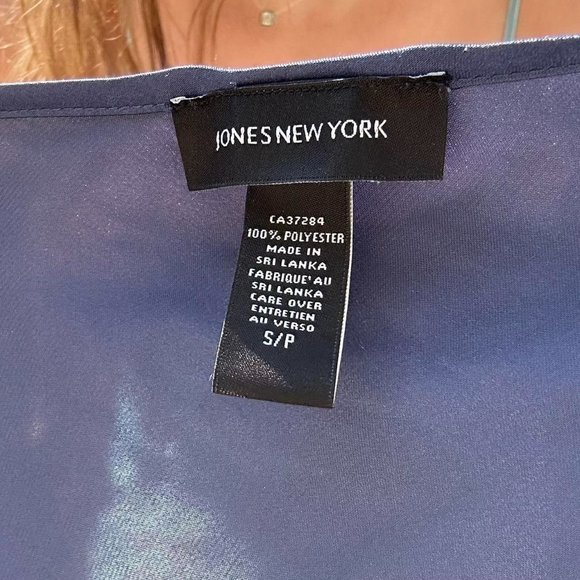 Jones New York Blue Mini Dress - Picture 8 of 8